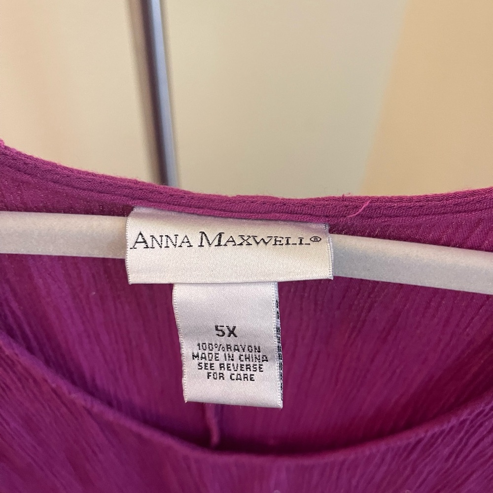 Anna Maxwell – purple summer dress